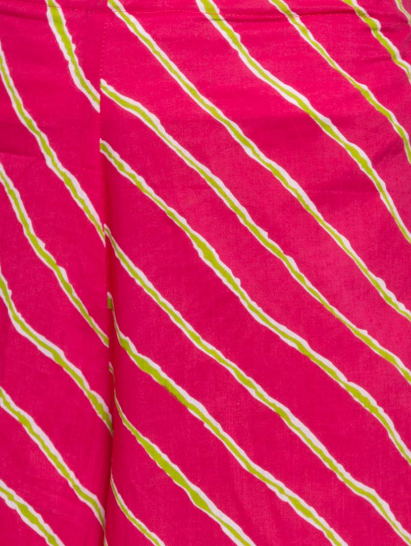 high rise striped palazzo - 16608399 - Zoom Image - 5