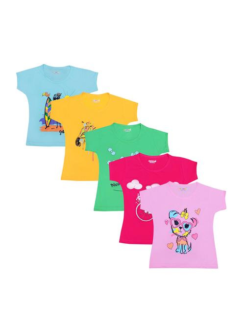 set of 5 cotton regular tees - 16608699 - Standard Image - 1
