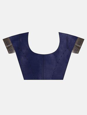checkered kanjivaram saree with blouse - 16608808 - Standard Image - 3