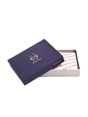 navy blue leather wallet - 16609395 - Standard Image - 4