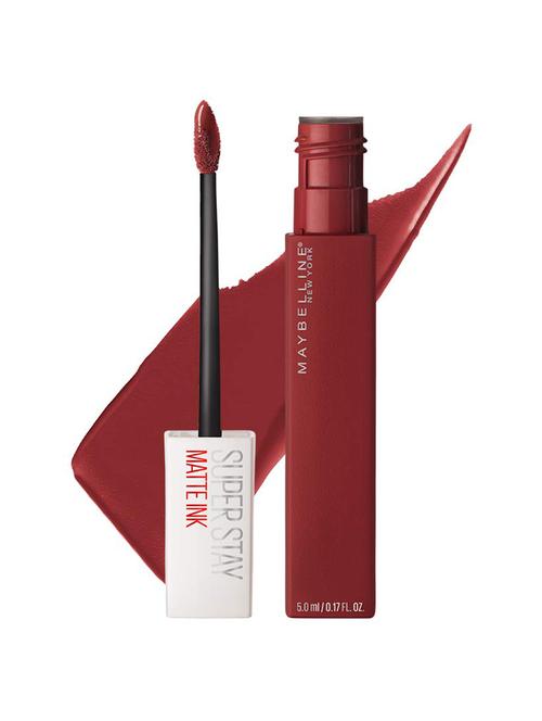 maybelline new york super stay matte ink liquid lipstick, 50 voyager - 16610103 - Standard Image - 1