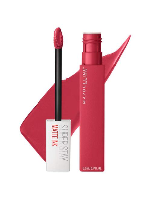 maybelline new york super stay matte ink liquid lipstick, 80 ruler - 16610109 - Standard Image - 1