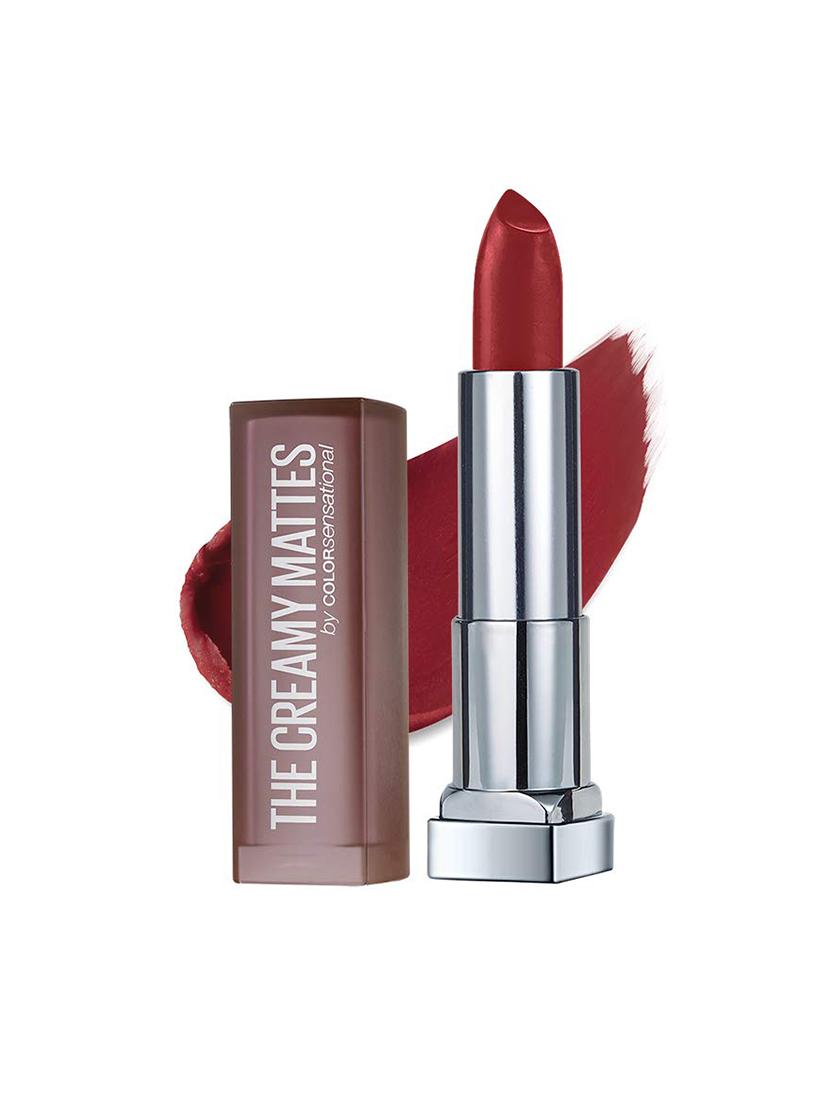 maybelline new york color sensational creamy matte lipstick, 691 rich ruby - 16610200 - Zoom Image - 1