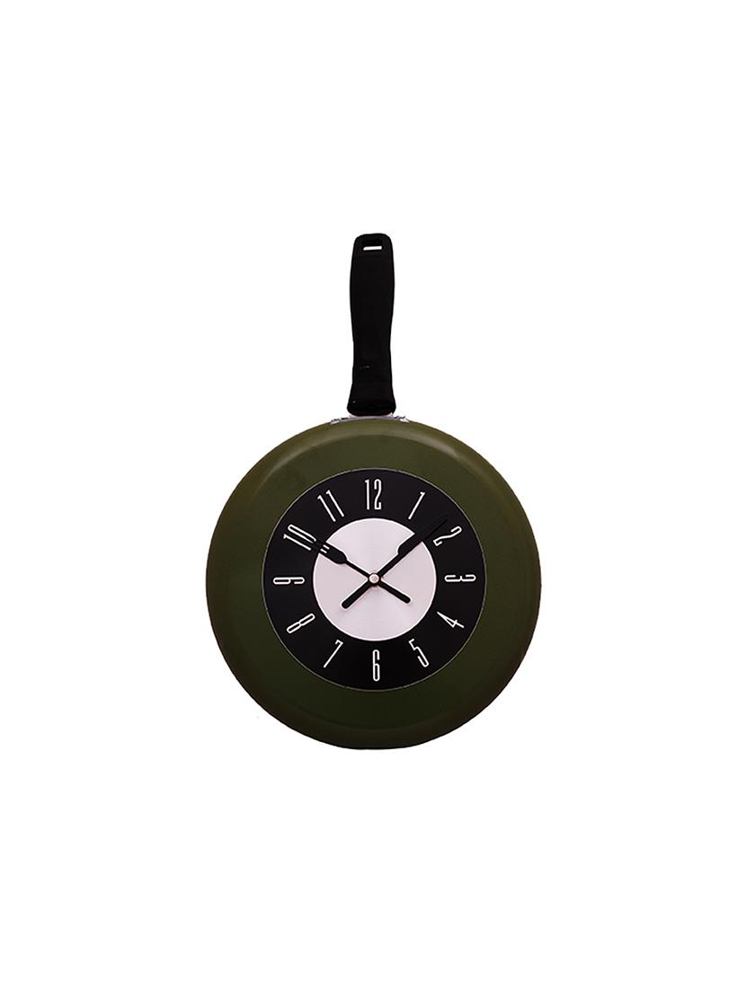 analog pan shape wall clock - 16611022 - Zoom Image - 1