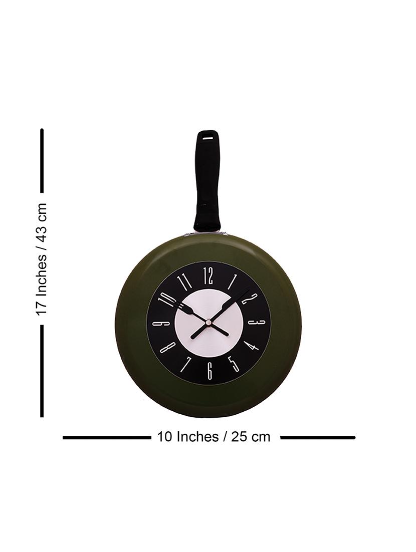 analog pan shape wall clock - 16611022 - Zoom Image - 4