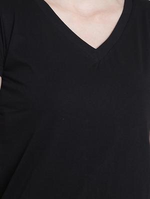 solid tee with capri sports set - 16611311 - Standard Image - 4