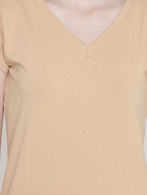solid tee with capri sports set - 16611319 - Standard Image - 4