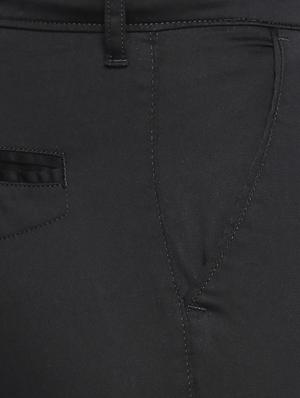 black solid chinos - 16611384 - Standard Image - 5