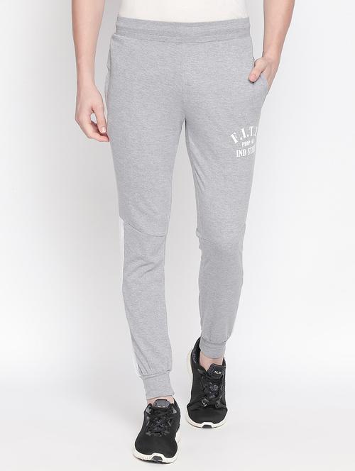 light grey printed joggers - 16611586 - Very Small Image - 1