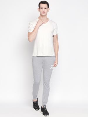 light grey printed joggers - 16611586 - Standard Image - 4