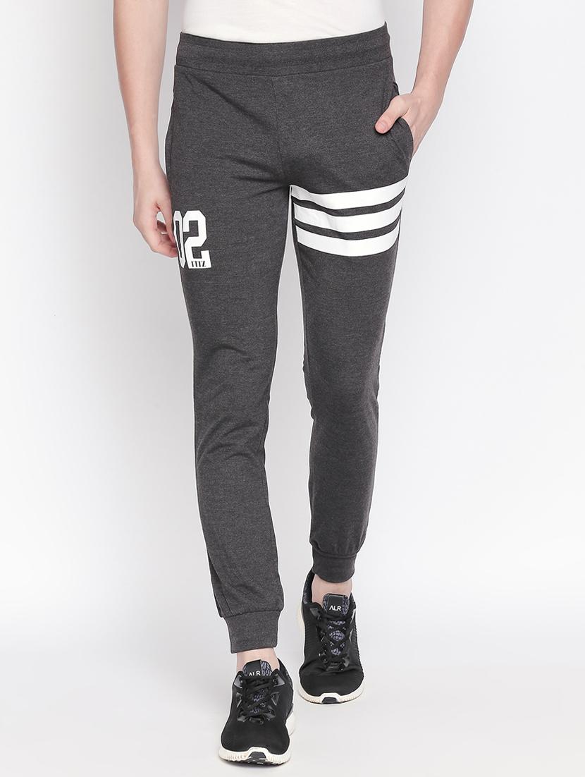 grey printed jogger - 16611592 - Zoom Image - 1