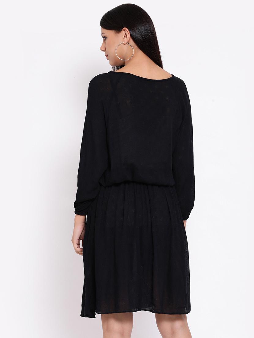 bishop sleeved blouson dress - 16611943 - Zoom Image - 3