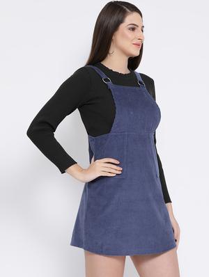 pocket patch dungaree dress - 16611948 - Standard Image - 2