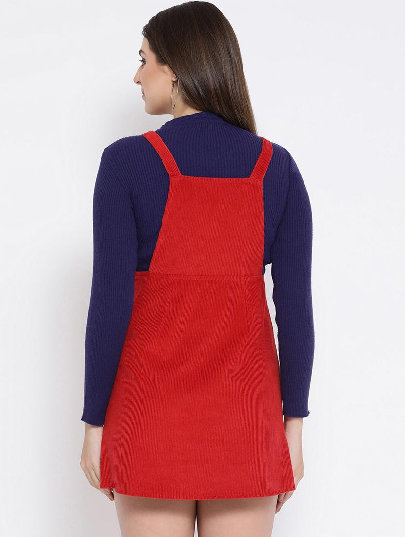 pocket patch dungaree dress - 16611949 - Zoom Image - 3