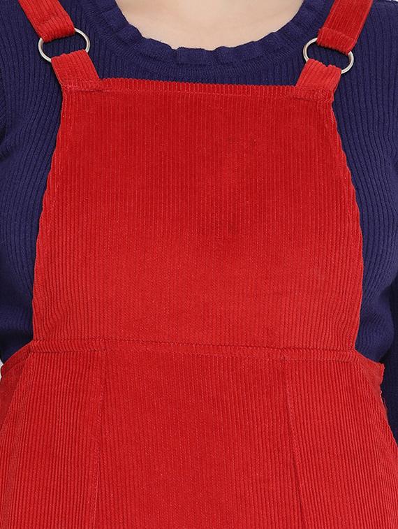 pocket patch dungaree dress - 16611949 - Zoom Image - 5