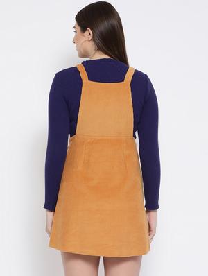 pocket patch dungaree dress - 16611950 - Standard Image - 3