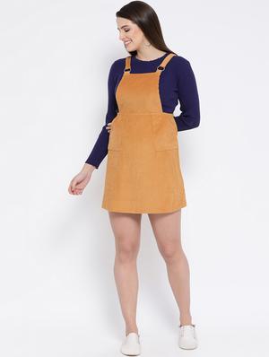 pocket patch dungaree dress - 16611950 - Standard Image - 4