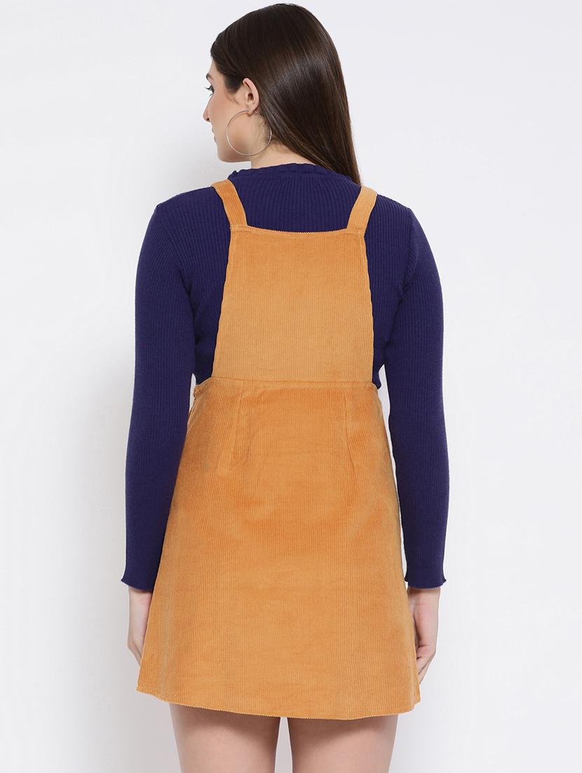 pocket patch dungaree dress - 16611950 - Zoom Image - 3