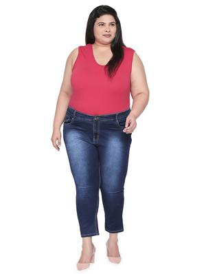 mid rise stone wash plus jean - 16612110 - Standard Image - 4