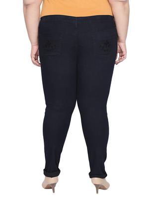 mid rise embroidered plus jean - 16612112 - Standard Image - 3