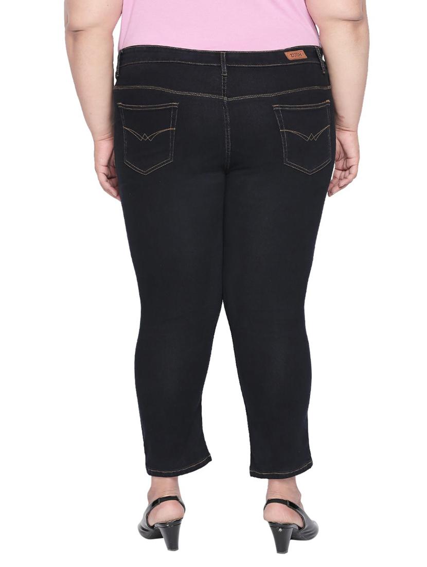 mid rise solid jean - 16612116 - Zoom Image - 3