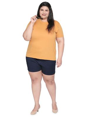 mid rise embroidered plus short - 16612117 - Standard Image - 4