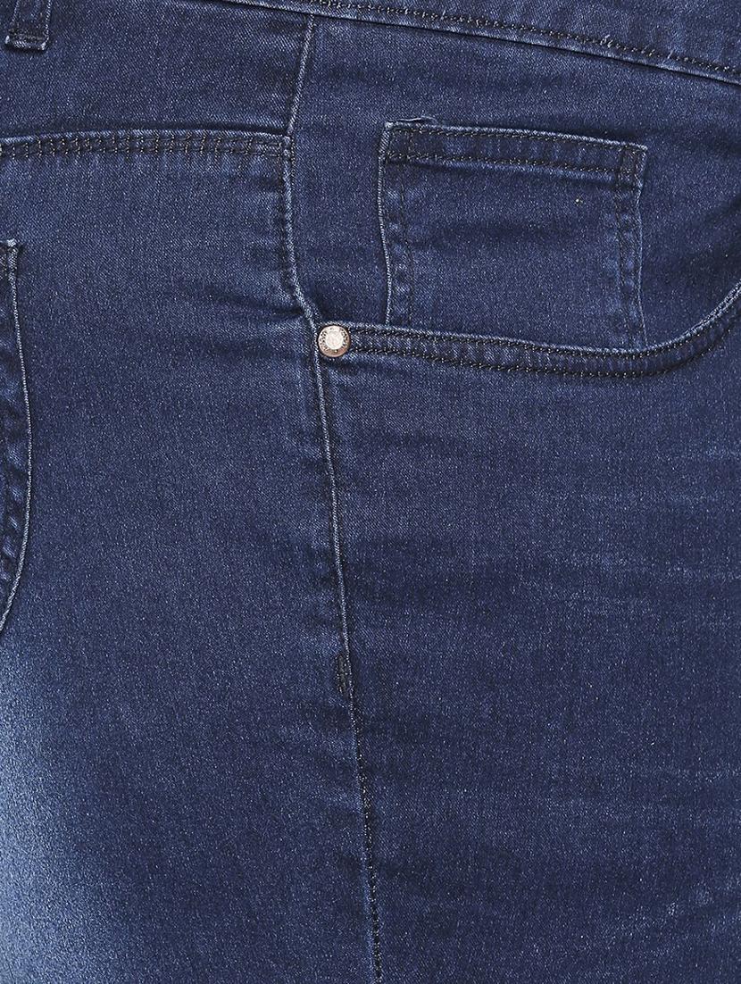 mid rise embroidered plus short - 16612118 - Zoom Image - 5