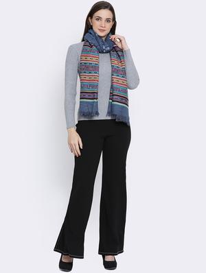 printed woolen stole - 16612267 - Standard Image - 2