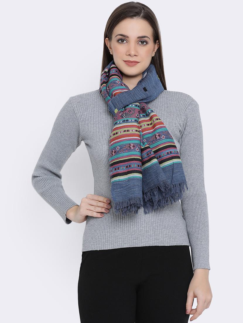 printed woolen stole - 16612267 - Zoom Image - 1