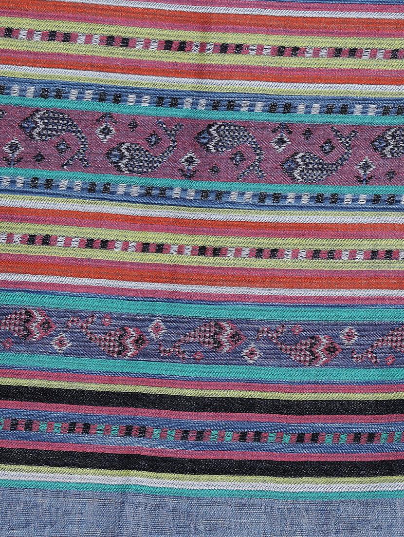 printed woolen stole - 16612267 - Zoom Image - 5