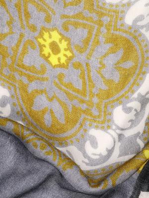 printed wool stole - 16612270 - Standard Image - 4