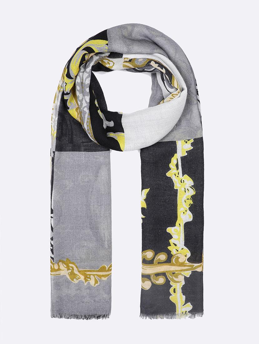 printed wool stole - 16612270 - Zoom Image - 3