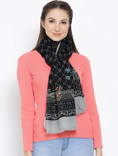 floral printed stole - 16612274 - Standard Image - 1