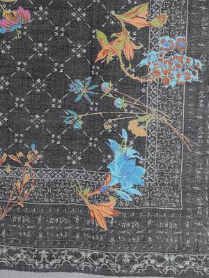 floral printed stole - 16612274 - Standard Image - 5