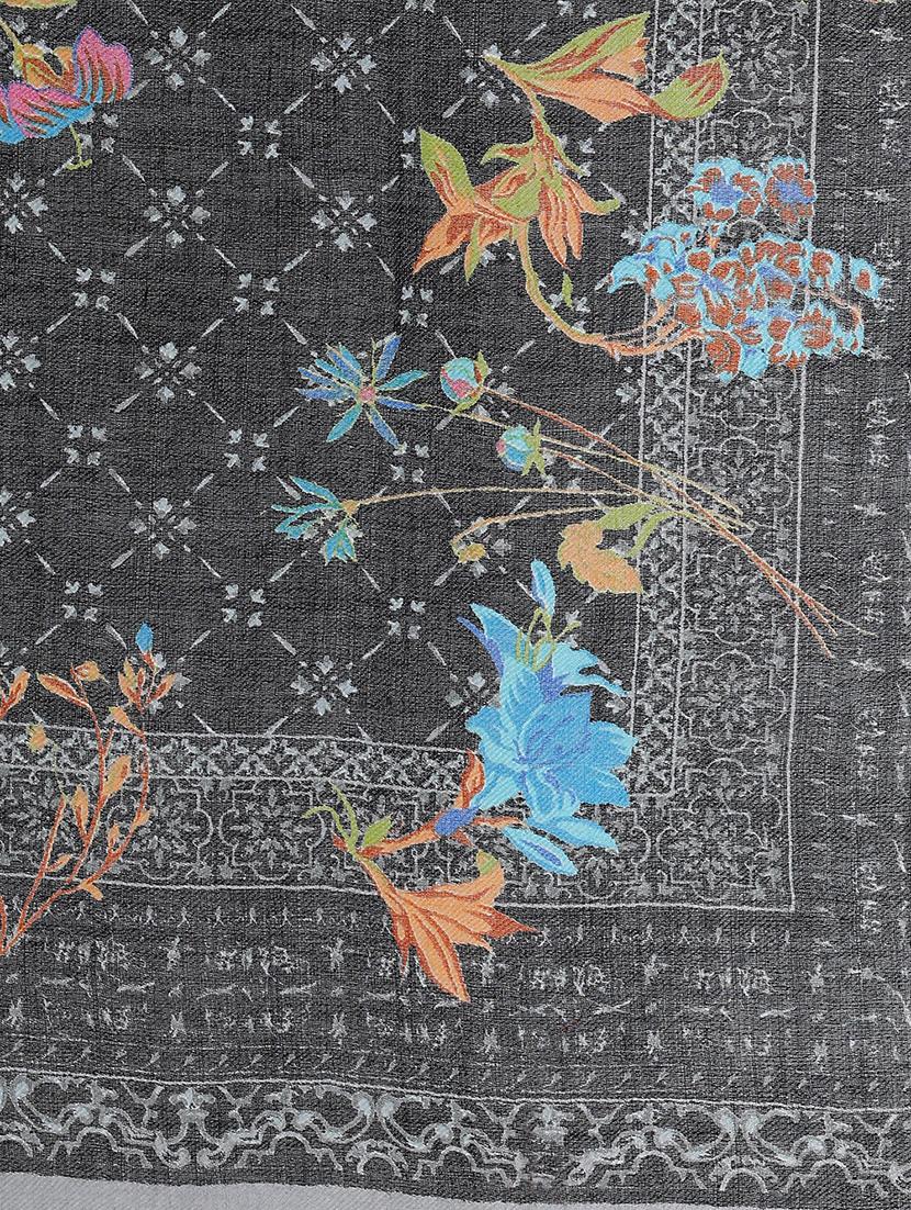 floral printed stole - 16612274 - Zoom Image - 5