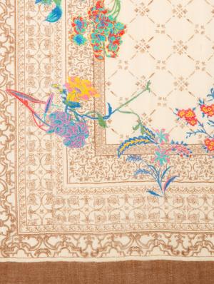 floral printed stole - 16612287 - Standard Image - 5