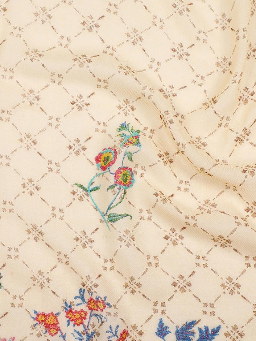 floral printed stole - 16612287 - Zoom Image - 4