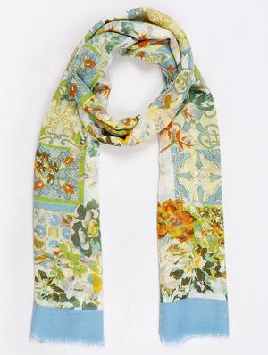 frayed hem abstract stole - 16612310 - Standard Image - 3