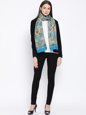 frayed hem abstract stole - 16612350 - Standard Image - 2