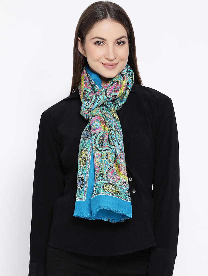 frayed hem abstract stole - 16612350 - Zoom Image - 1