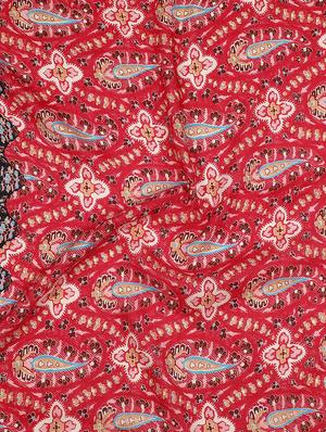 frayed hem paisley stole - 16612354 - Standard Image - 4