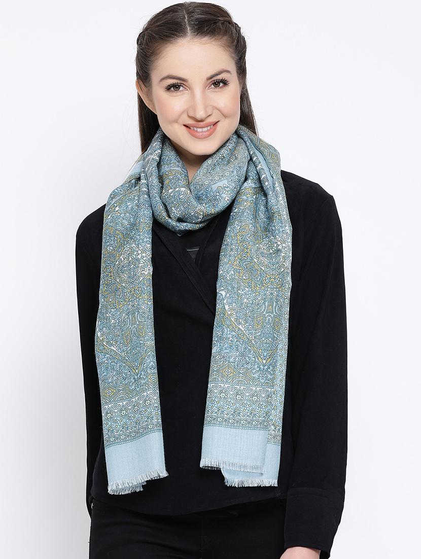 frayed hem abstract stole - 16612356 - Zoom Image - 1