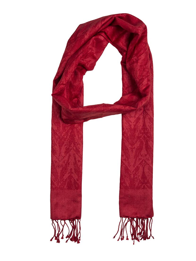 frayed hem jacquard stole - 16612368 - Zoom Image - 3