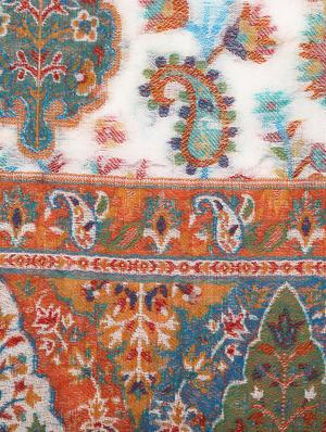 frayed hem paisley stole - 16612372 - Standard Image - 5