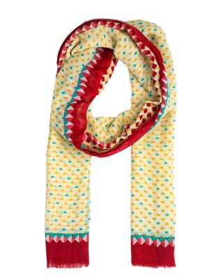 frayed hem abstract stole - 16612381 - Standard Image - 3