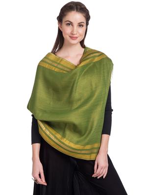 frayed hem striped stole - 16612386 - Standard Image - 2