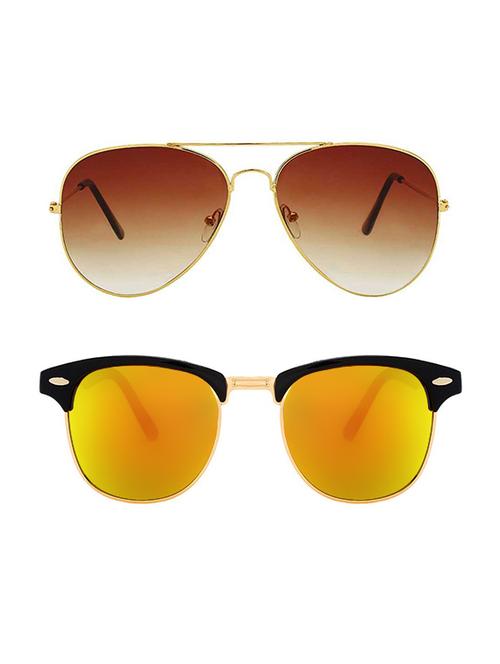royalmede combo of two sunglasses - 16612656 - Standard Image - 1
