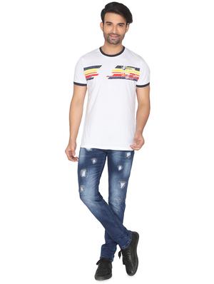 blue heavy washed jeans - 16613996 - Standard Image - 4