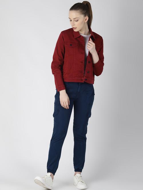 ladder cut out pocket detail jacket - 16614142 - Very Small Image - 1