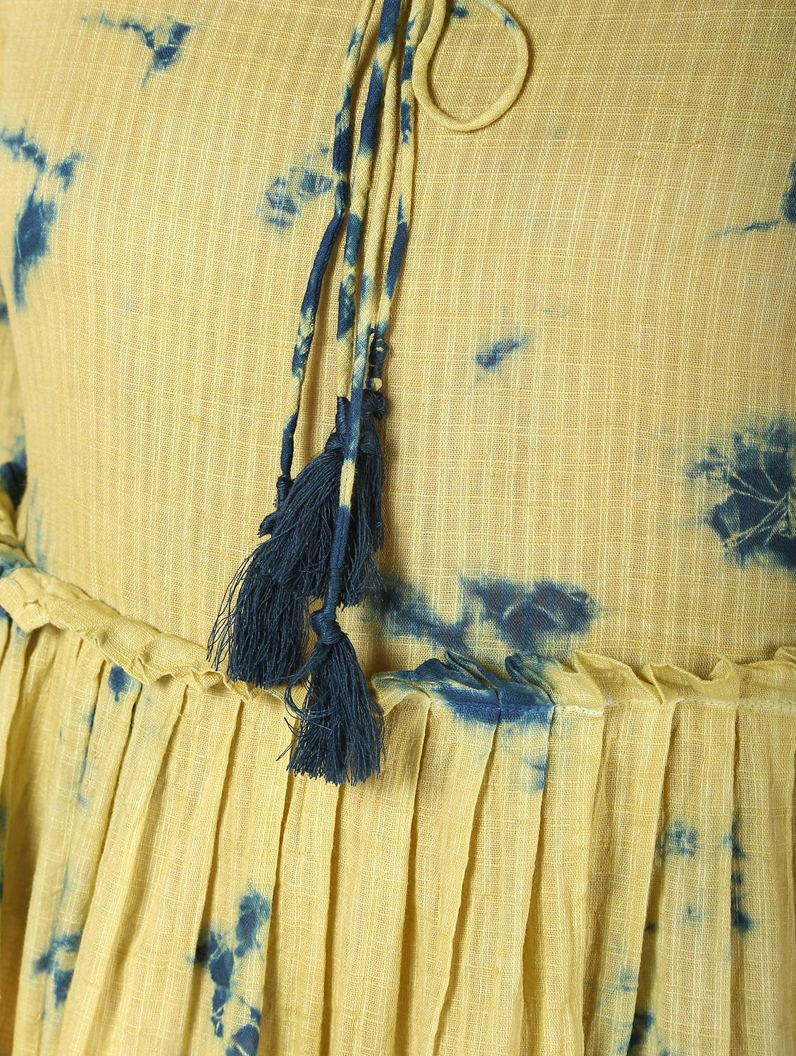 shibori flared kurti - 16614299 - Zoom Image - 6